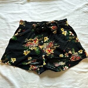 Ambiance Apparel Shorts With Floral